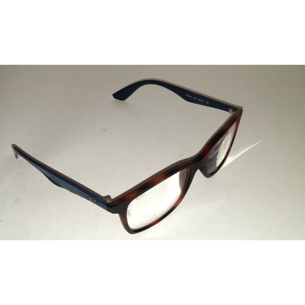 Ray Ban Eyeglasses Frames Only RB 7047 5574 54-17-140 Brown Tortoise - Picture 5 of 11